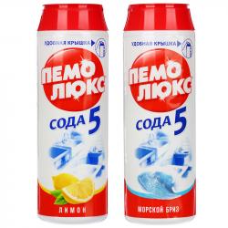 Средство чистящее Пемолюкс Лимон/Морской бриз 480г (16шт) - 979-005