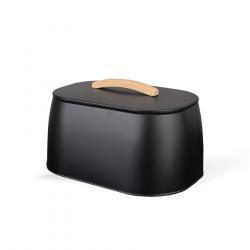 Хлебница металл 33,5x24x16,5см Черный Maestro (4шт) - MR-1675-BLACK