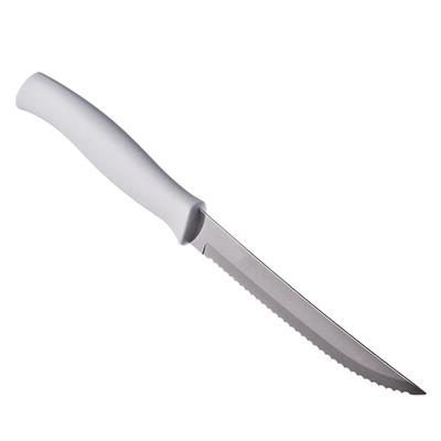 Нож д/мяса 12,7см Tramontina Athus 23081/085 белая ручка (12шт) - 871-155 SSS (н)
