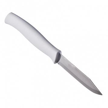 Нож овощной 8см Tramontina Athus 23080/083 белая ручка (12/600шт) - 871-177xx