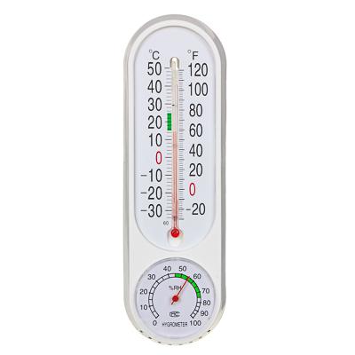 Термометр комнатный вертик. с измерением влажности (120шт) - 473-053xx